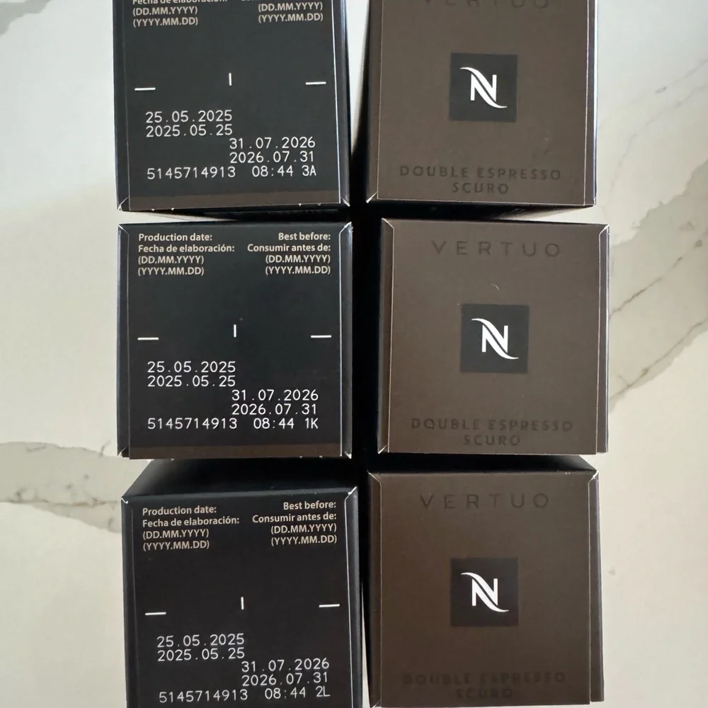 Nespresso Vertuo Scuro Double Espresso 60 Capsules